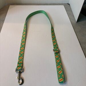 Top Paw 4 FT. Green Hot Dog Nylon Dog Leash New